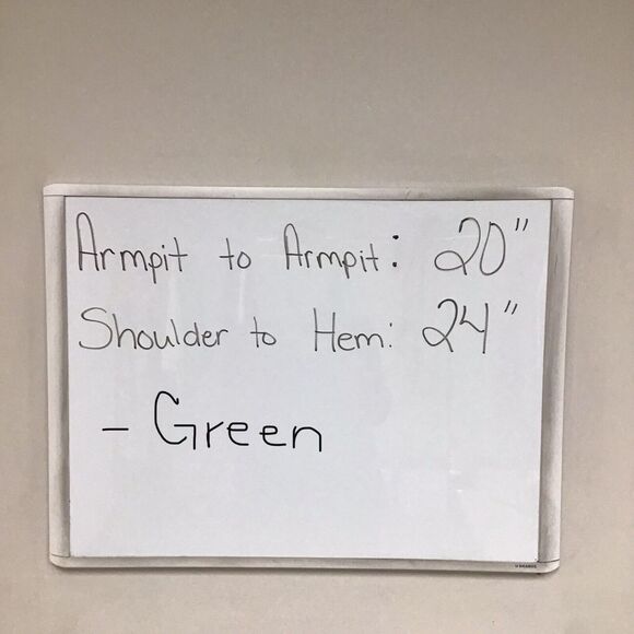 M. M. Lafleur Womens Solid Army Green Zip Up with Pockets Collared Jacket L - Picture 10 of 10